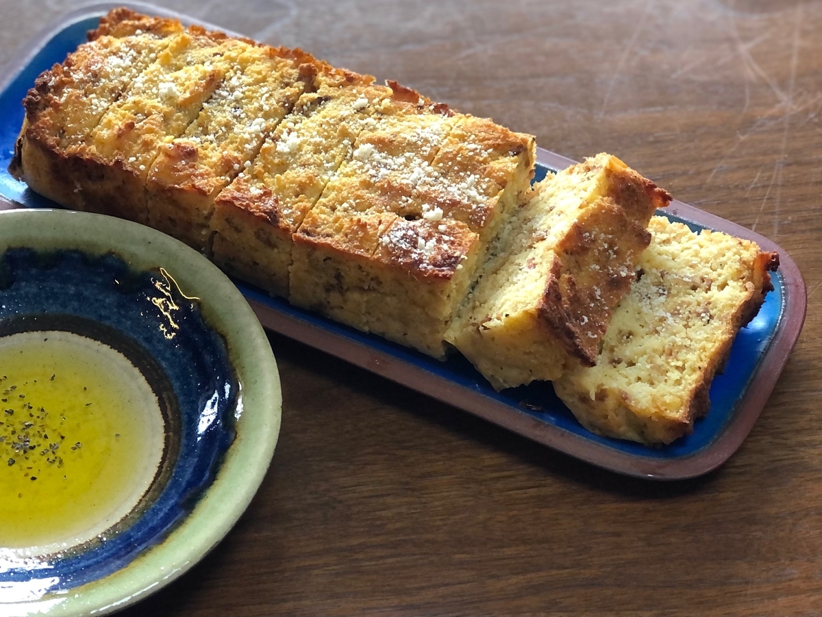 おからで作るチーズオニオンブレッドもどき らしくないblog