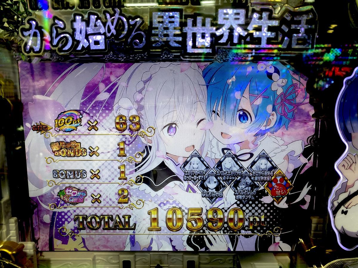 見知らぬリゼロを打ったらやっと楽しめた！！ 【P Re：ゼロから始める