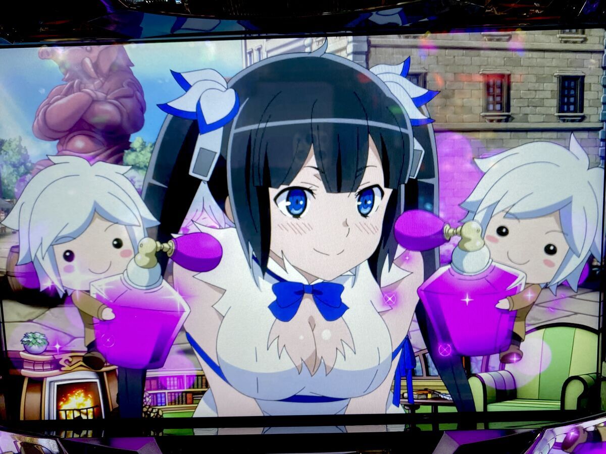 期待値は乳にある。コイツ重すぎるぜ 【パチスロ ダンジョンに出会いを