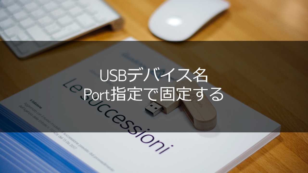 usb device name fix by port