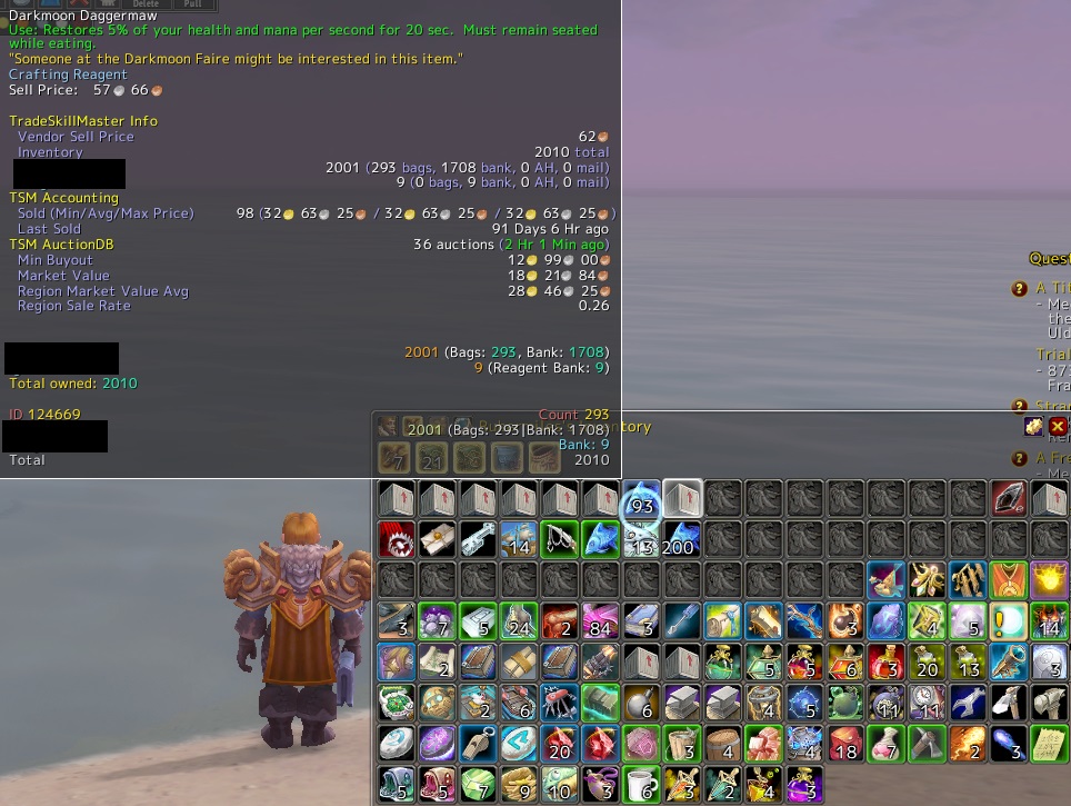 f:id:raulabox:20200614061052j:plain Darkmoon Daggermawを2000匹釣りました