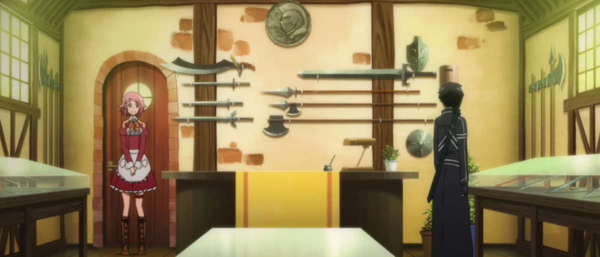 f:id:raulabox:20200908205626p:plain SAO内の武具店の画像