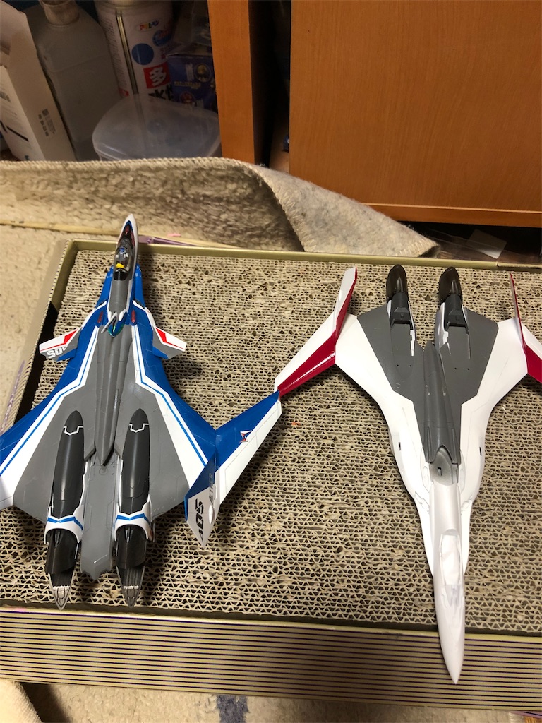 ハセガワ ジークフリード ミラージュ機製作2 - 自己満 -おっさん