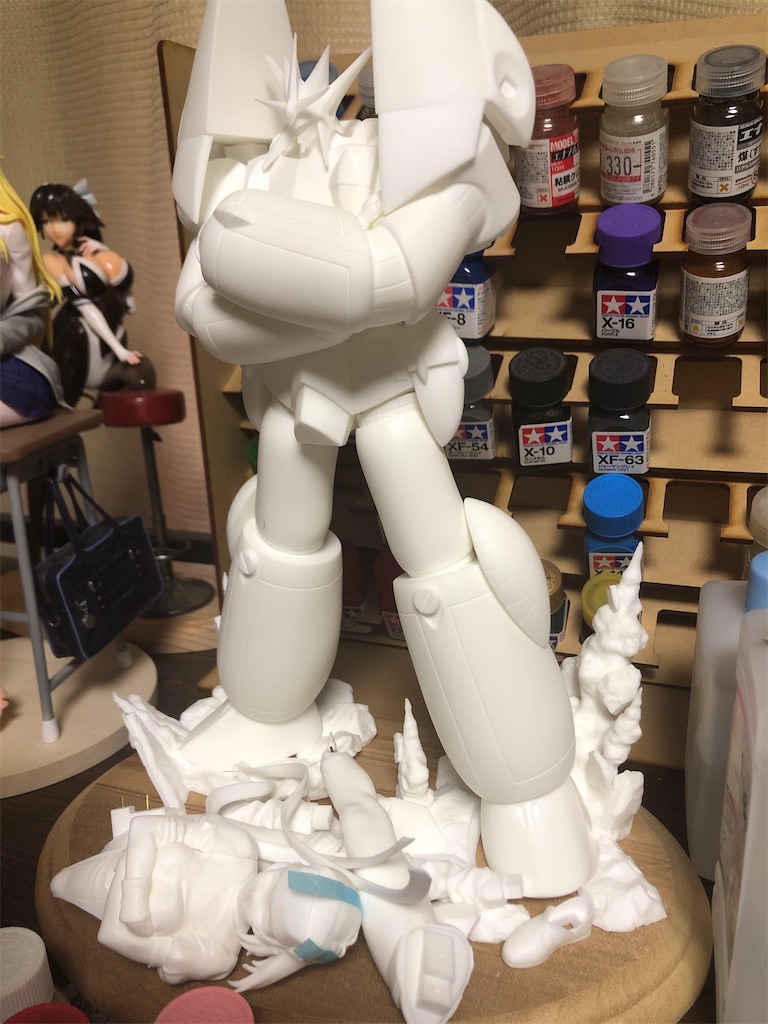 海洋堂，エバンゲリオン2号機獣化ビースト製作塗装完成品 レビュー】海洋堂「ARTPLA エヴァンゲリオン2号機獣化第2形態ザ
