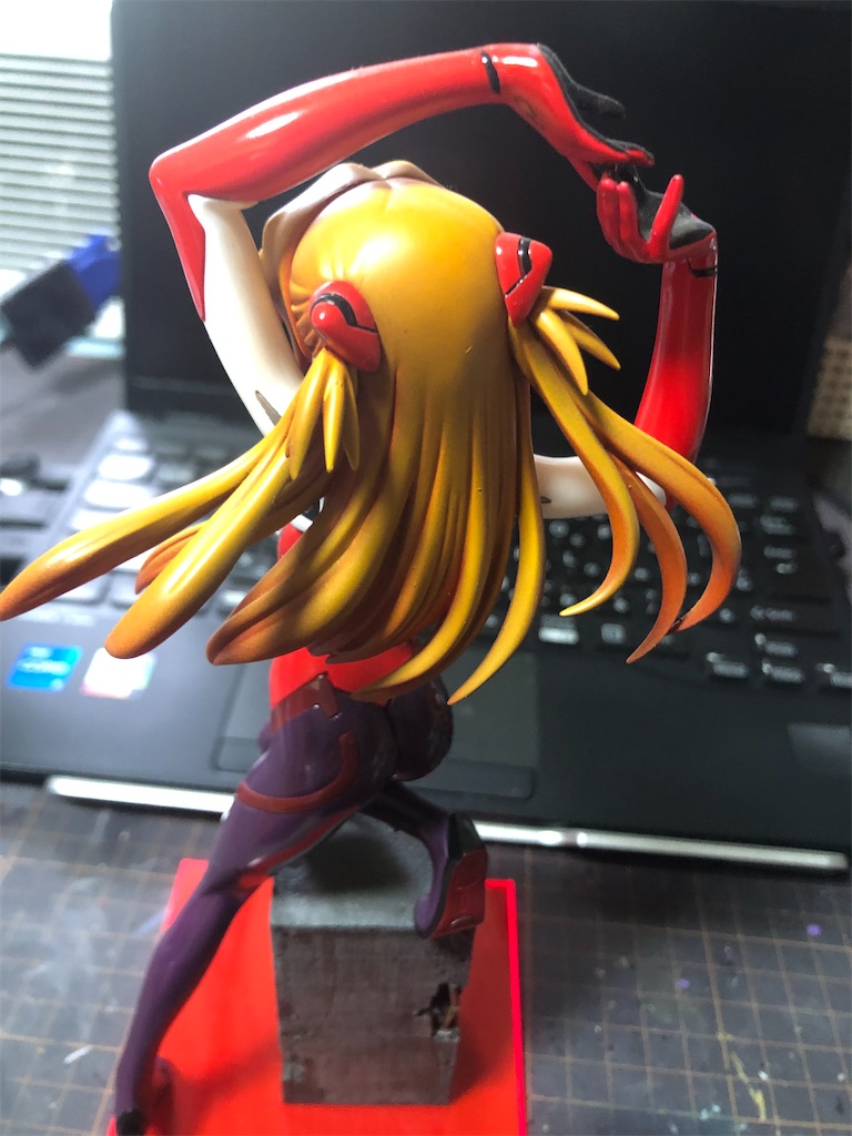 PLAMAX 式波・アスカ・ラングレーを作る - 自己満 -おっさんモデラー奮闘記