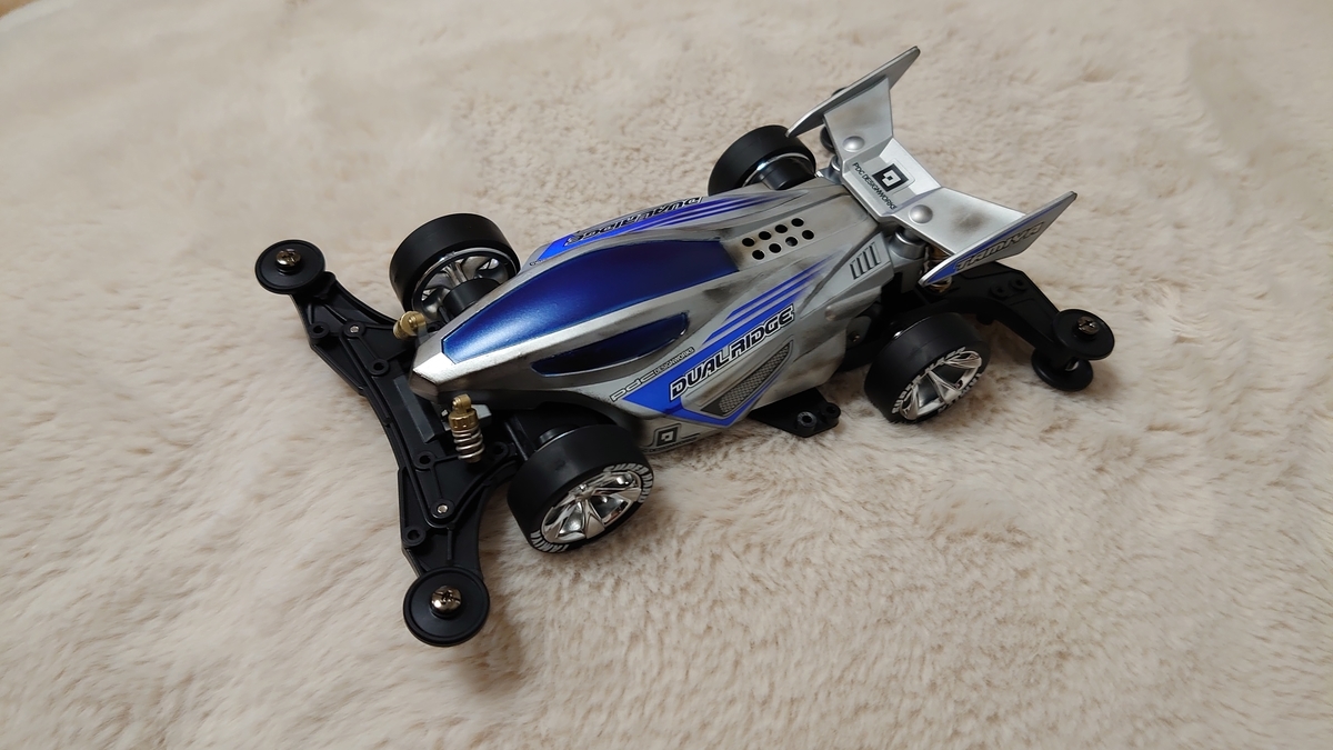 ミニ四駆☆ デュアルリッジJr FMAカスタム 完成車・塗装済み・未走行