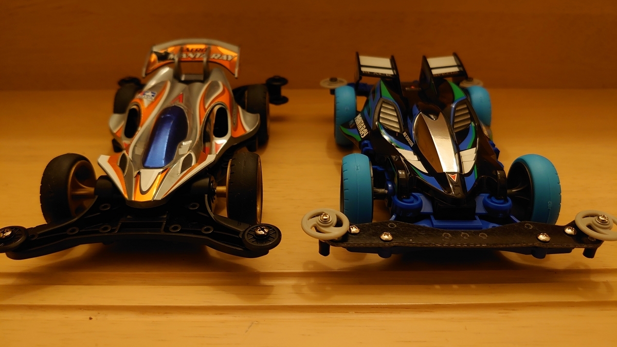 ミニ四駆　マンタレイMk.Ⅱ ホワイトスペシャル　ブラックスペシャル　2点 44c816276b44b11f59b0d9ce7b90af