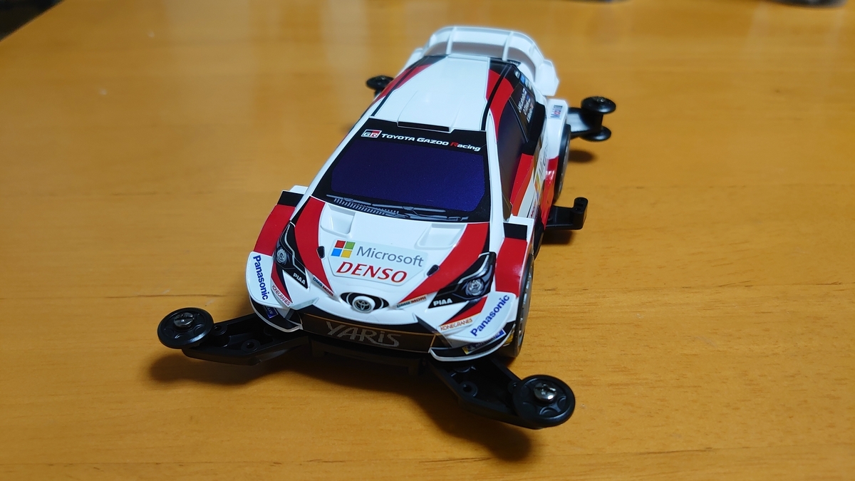 【ミニ四駆・オーダー承り中】ガズーレーシングWRT／ヤリスWRCカスタム【PR】 トヨタ ガズーレーシング WRT ヤリス WRC 【ミニ四駆】 - 例えば流れる