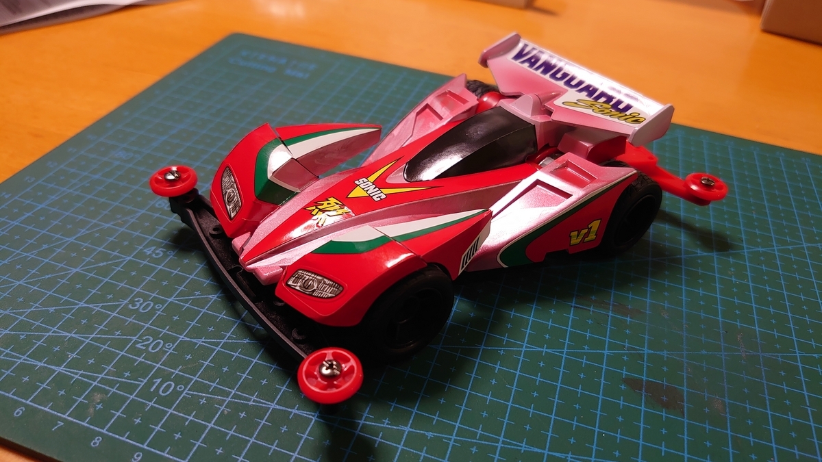 ミニ四駆】 嵐のように──バンガードソニック - 例えば流れるように