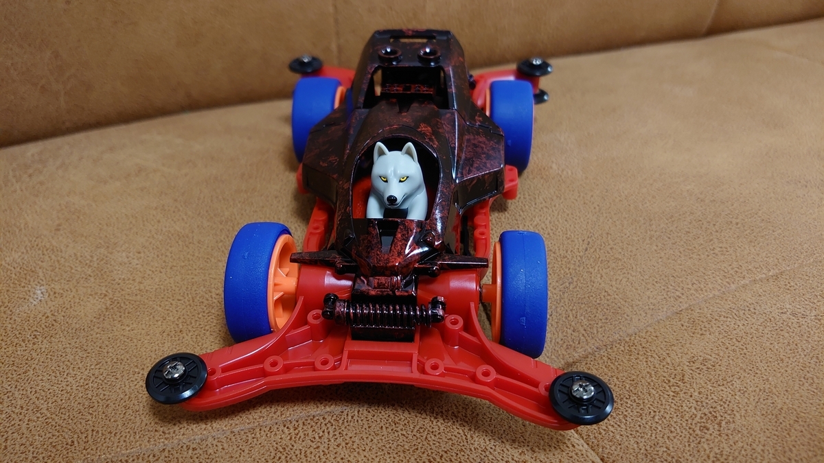 ミニ四駆オオカミ　2点セット ミニ四駆】ミニ四駆 オオカミ2 ARシャーシを組み立ててみた