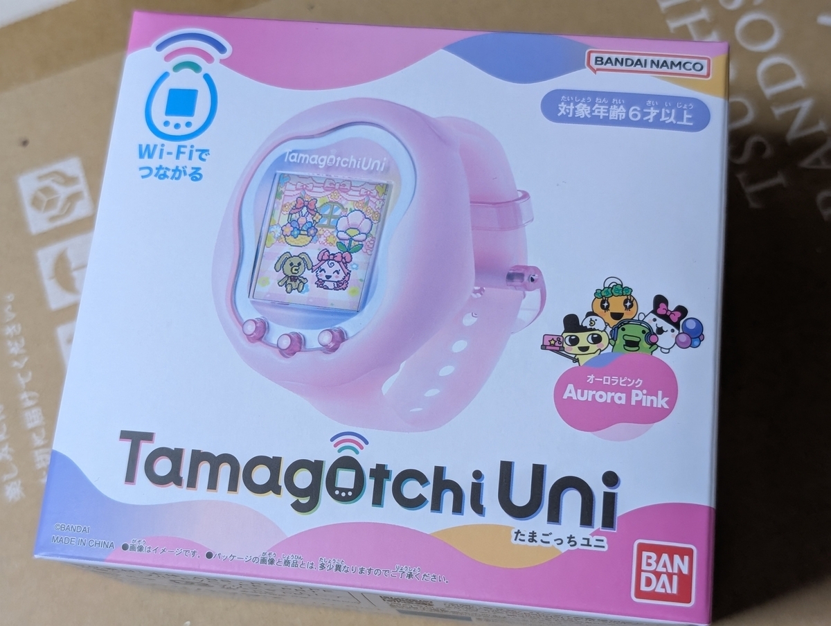 プレバン届く。たまごっちUni - 例えば流れるように