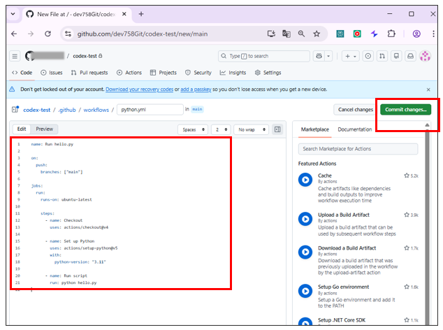 GitHub Actions（実践編） - ray88’s diary