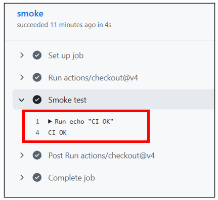 GitHub Actionsで最小CIを入れてみた - ray88’s diary
