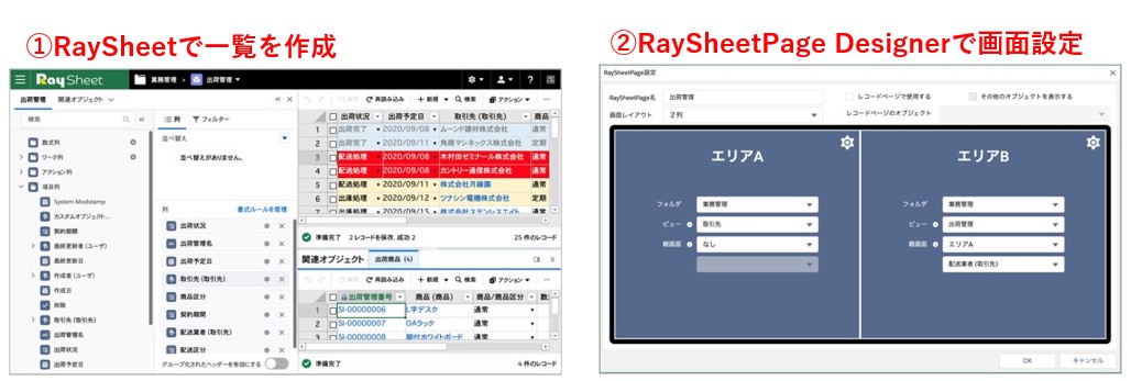 CommunityCloudでRaySheetを使う