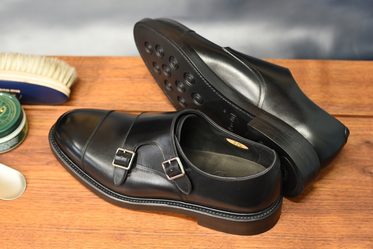 Raymar（レイマー）ダブルモンク　24.5 6ハーフ　rm106v 美品 Raymar（レイマー）ダブルモンク 24.5 6ハーフ rm106v 美品
