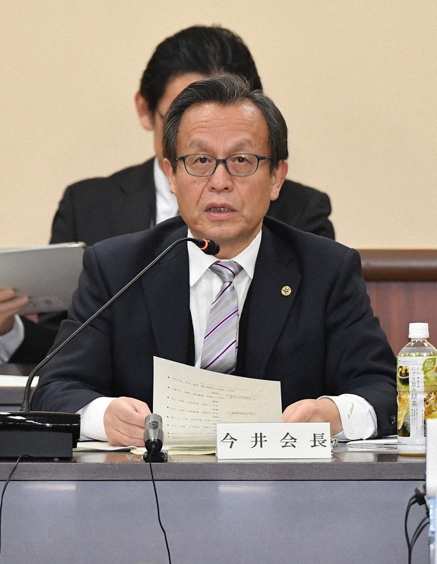 「大阪都構想」の制度案を協議した法定協議会で会長を務めた今井豊・元大阪府議＝大阪府庁で2019年2月、山田尚弘撮影