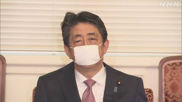 自民 役員会 「接触削減 議員は地元で徹底を」安倍首相