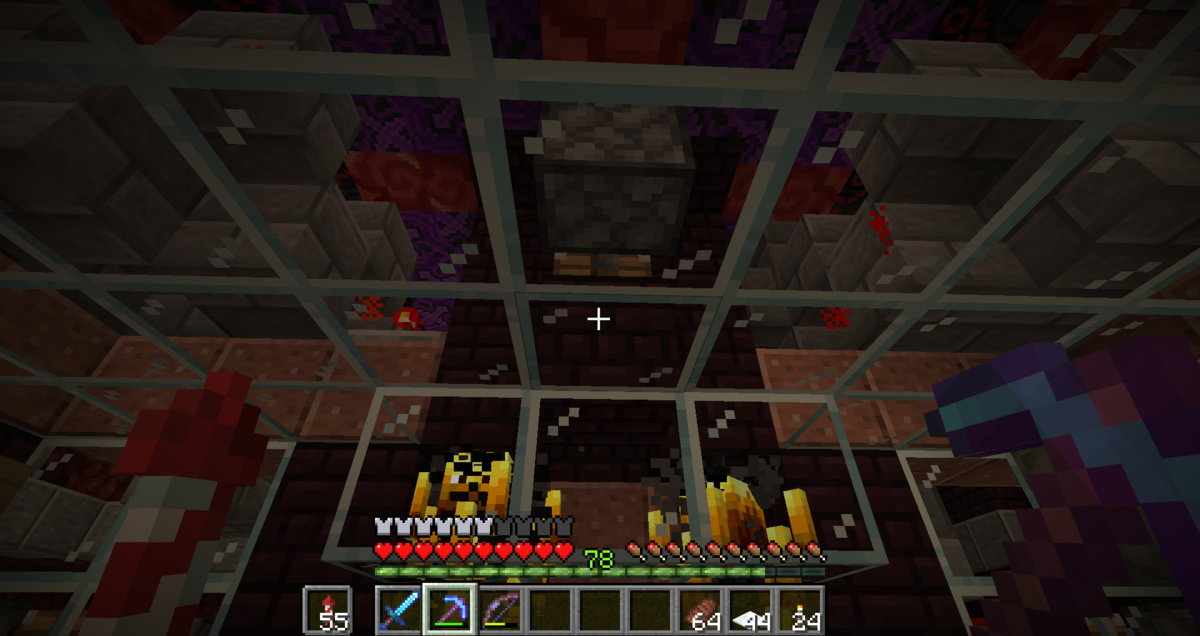 ブレイズトラップ完成 暫定 仮 Minecraft 1 14 マイクラ村生活