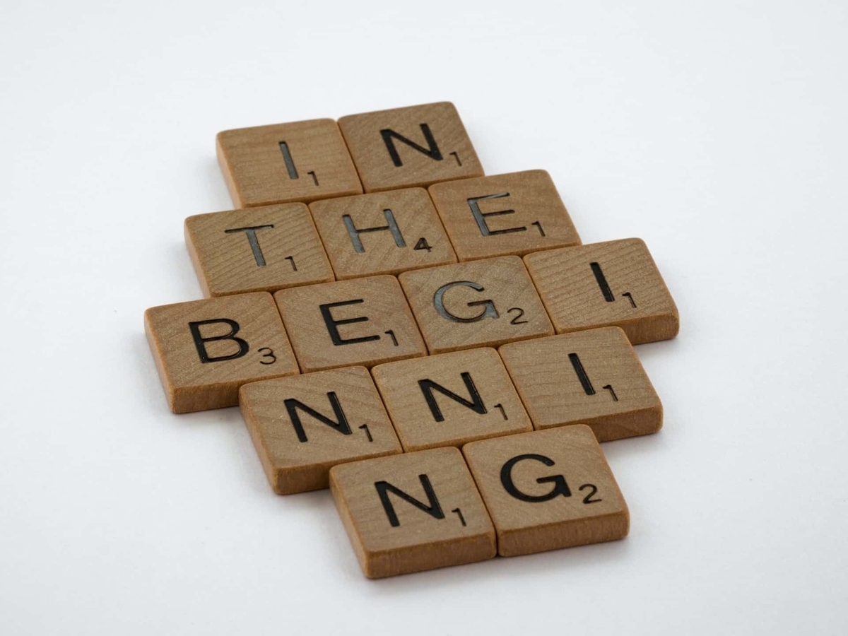 beginning