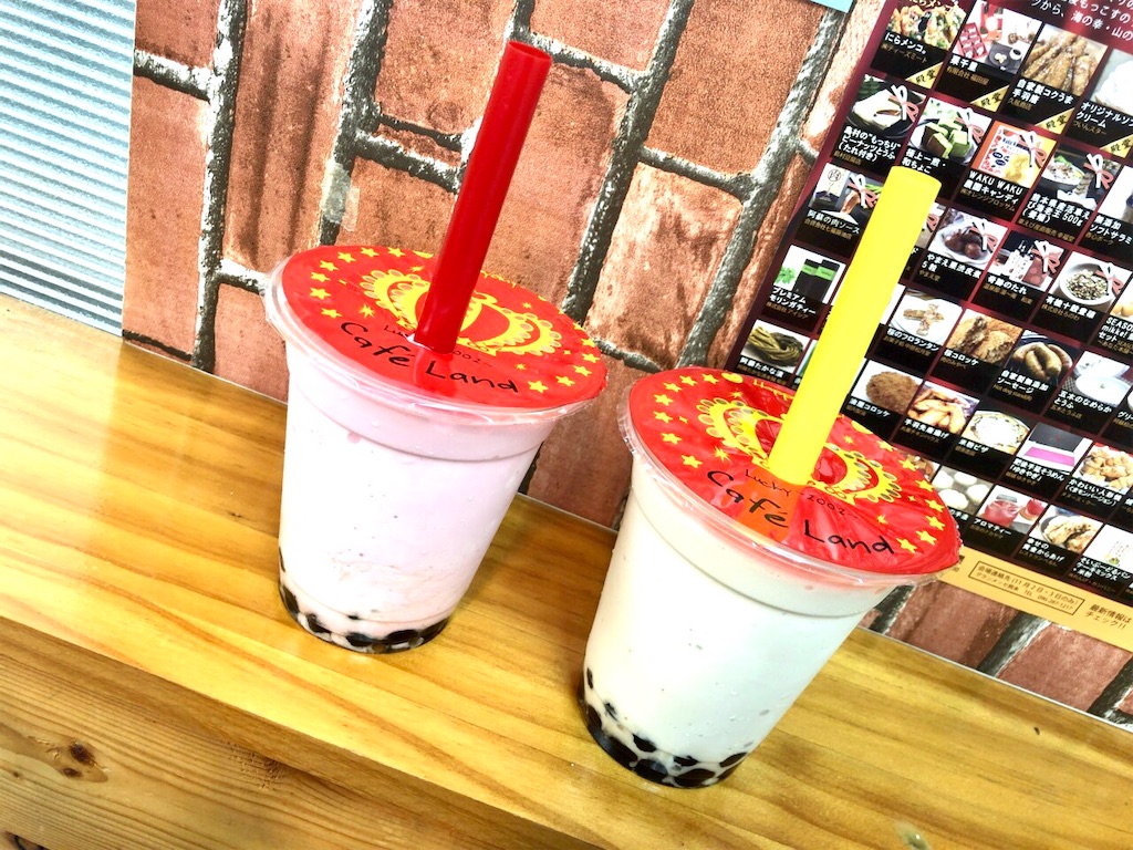 CAFE LAND大津∞大津町】肥後大津駅前。熊本最強コスパのタピオカ店