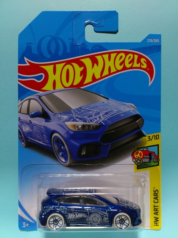 FORD FOCUS RS【2018 HW ART CARS】