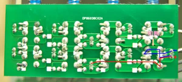 ラインセレクター(AS-4Ⅲ)が入力側で短絡を行わないように、セレクター