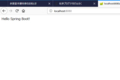 もっとも簡単な Spring Boot アプリ
