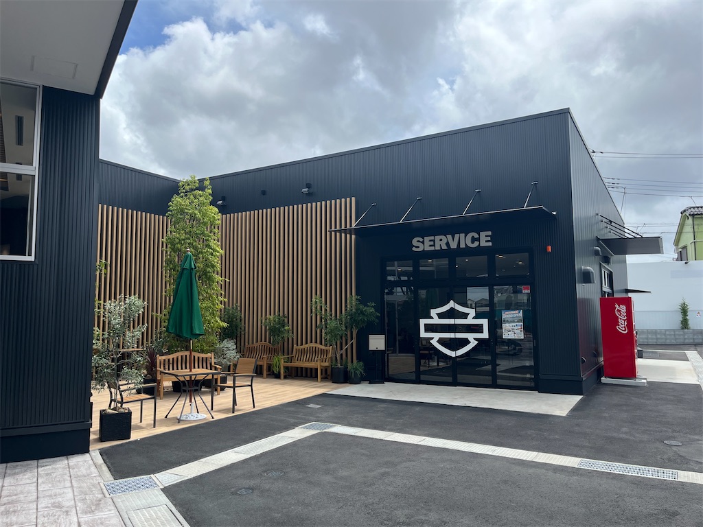 ハーレーダビッドソンシティ西東京店が移転したので遊びに行ってきた