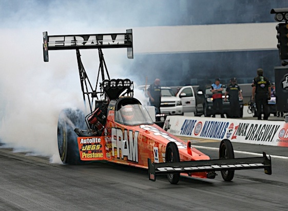 NHRA Drag Race Slot Car John Force Racing - REDNECK ANTIQUES