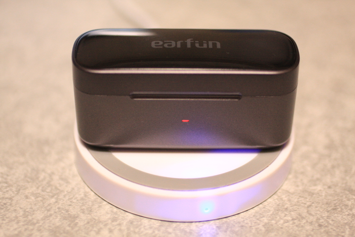 ワイヤレス充電 EarFun Free Pro