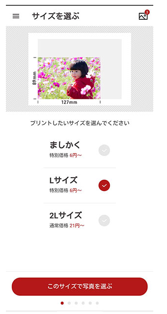 しまうまプリント