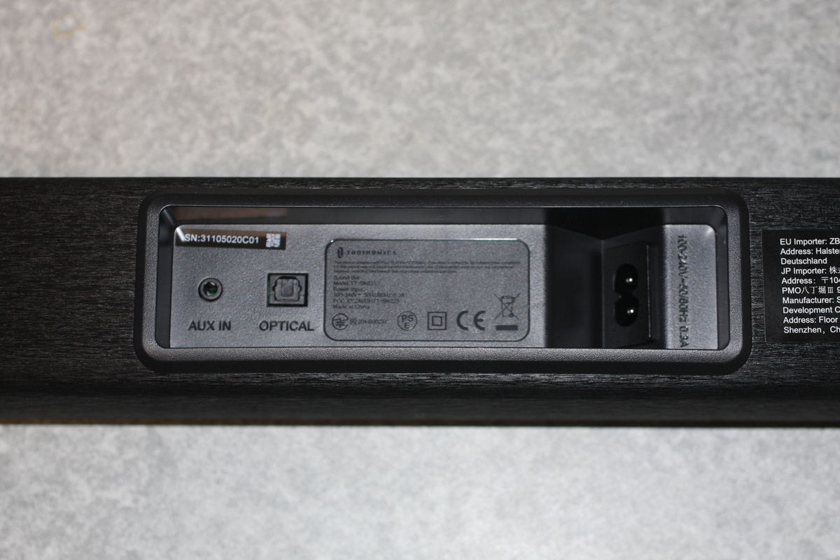 TaoTronics サウンドバー