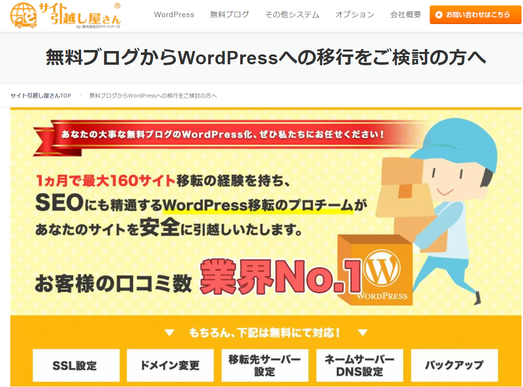 はてなブログ　サイト引っ越し