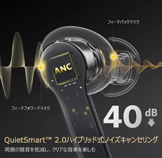 EarFun Air Pro 2 レビュー