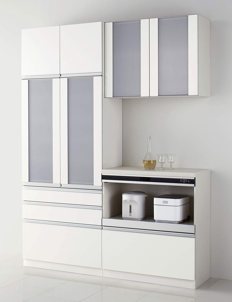 キッチンメーカーの収納ユニットの画像