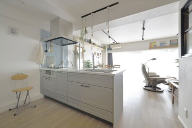 対面型キッチンのイメージ