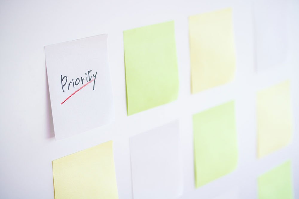 優先順位のイメージ