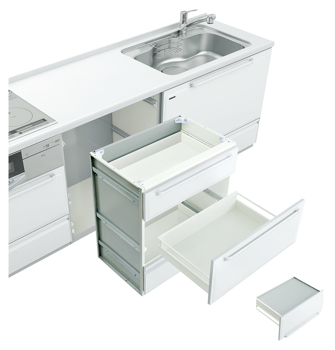 タカラスタンダードのキッチンは内側も外側もホーロー仕様