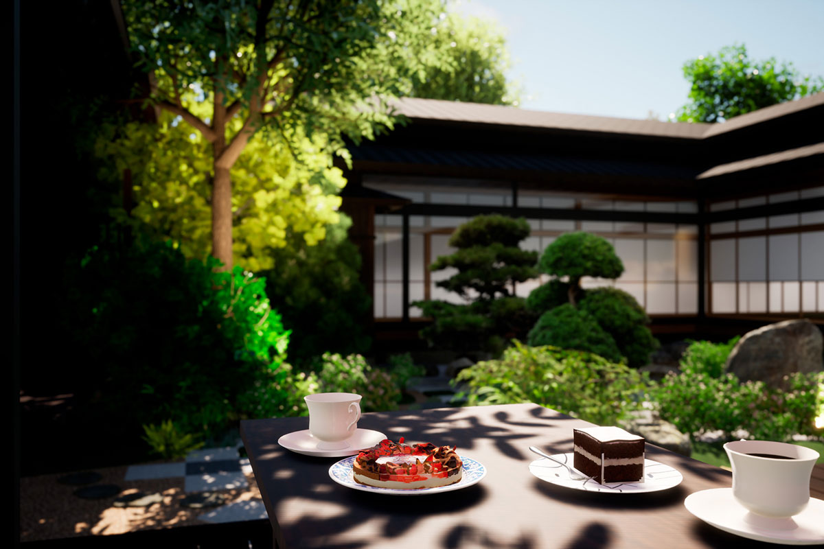 古民家カフェのイメージ