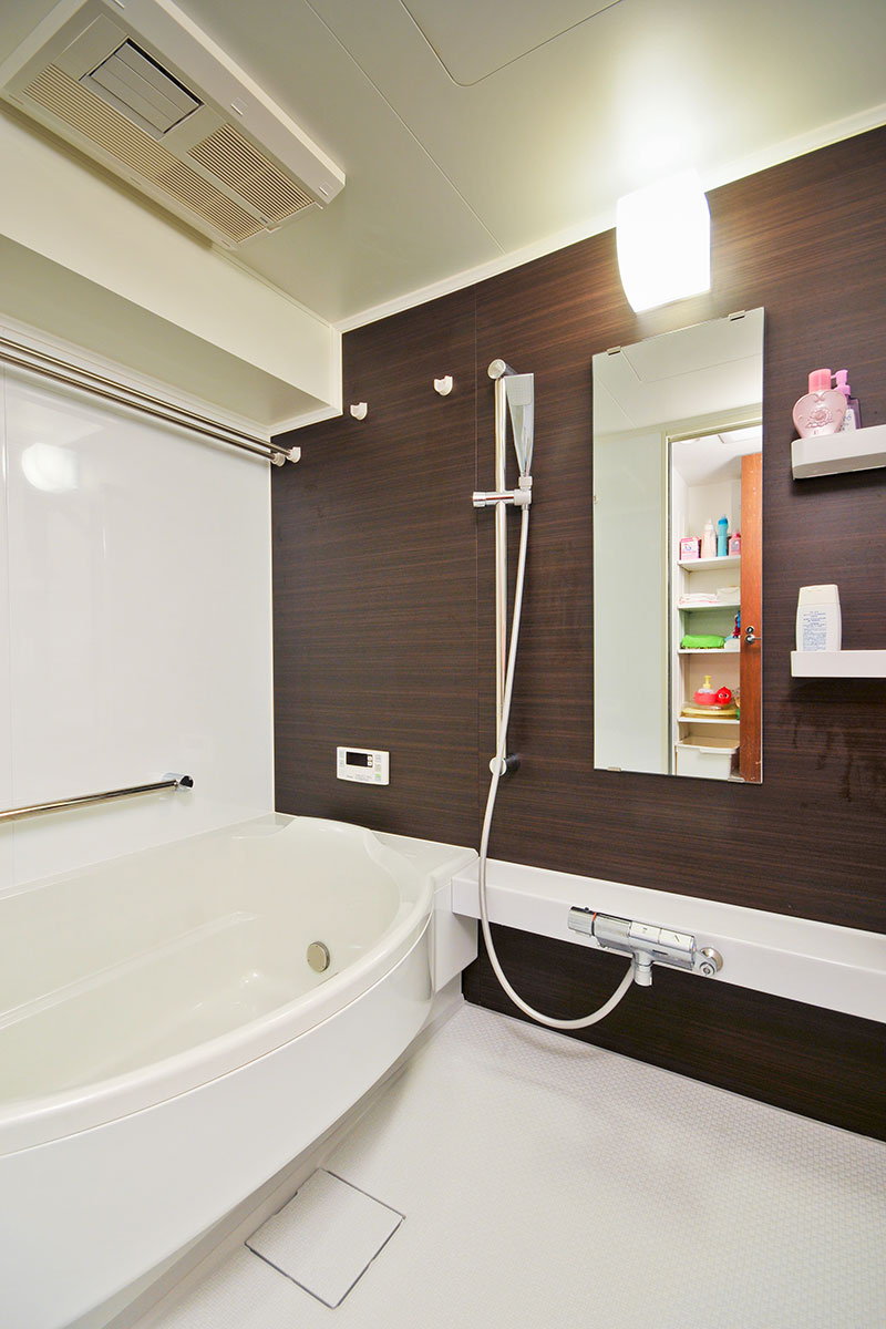 ユニットバスを交換したマンションのお風呂・浴室リフォームの事例