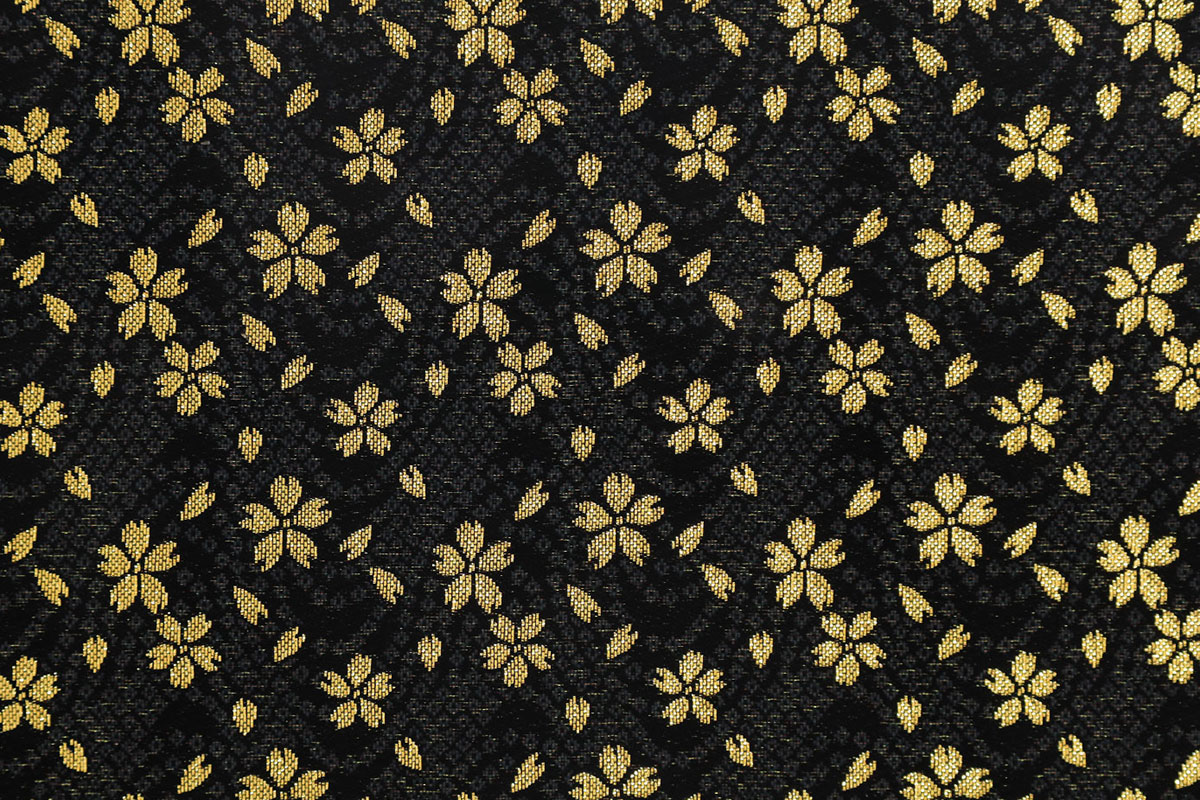 西陣織「流水桜」の写真