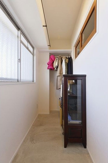 リフォームで土間スペースを設けたマンションの画像