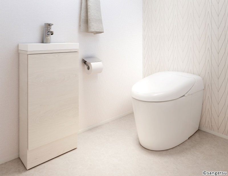 目地なし・大理石柄クッションフロア