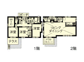 リフォーム後の間取り