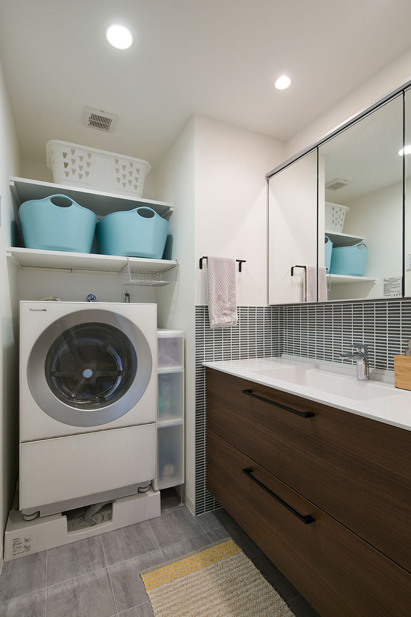 リフォームした洗面スペース