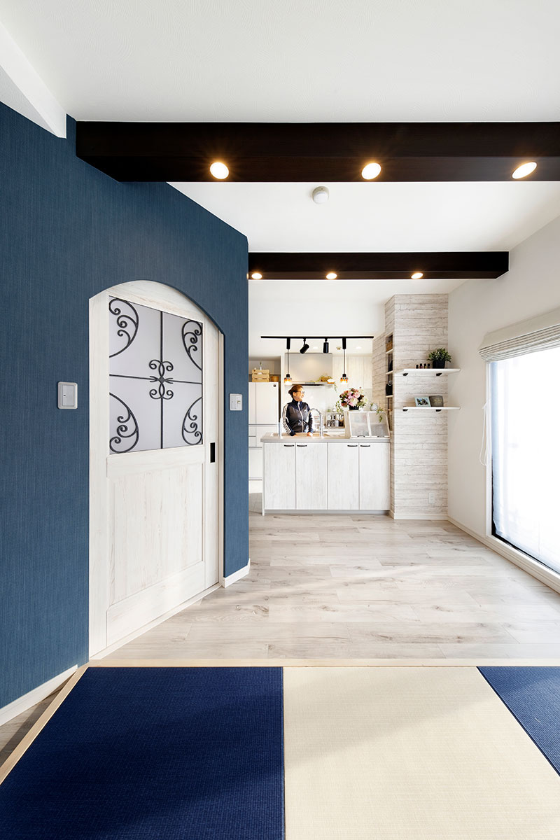 西海岸風のテイストのLDK