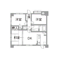 リフォーム前の間取り