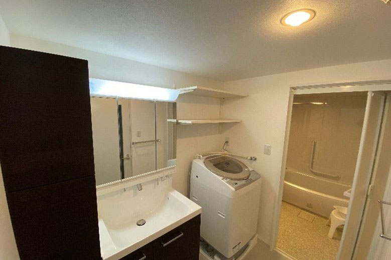 収納力のある洗面・脱衣所