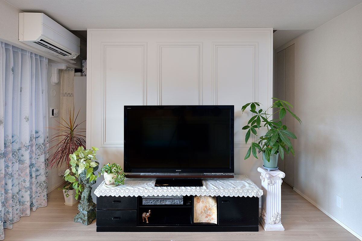 新しく作られた書庫兼収納スペース