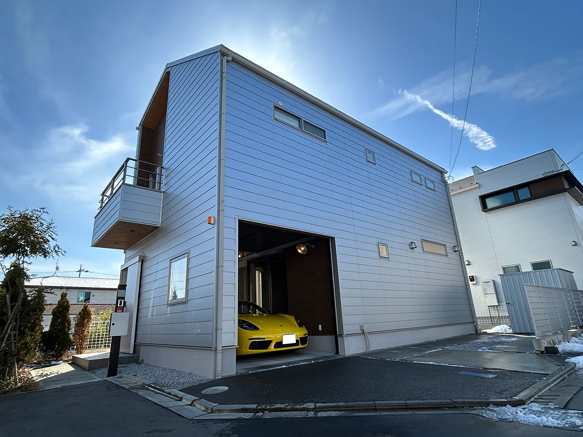 鉄骨 鉄骨造 車庫 倉庫 ガレージ 物置 カーポート